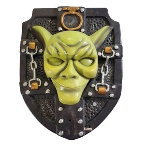 Gemmy Animated Werewolf Wild Thing Wall Plaque Singing Halloween Decor 1998